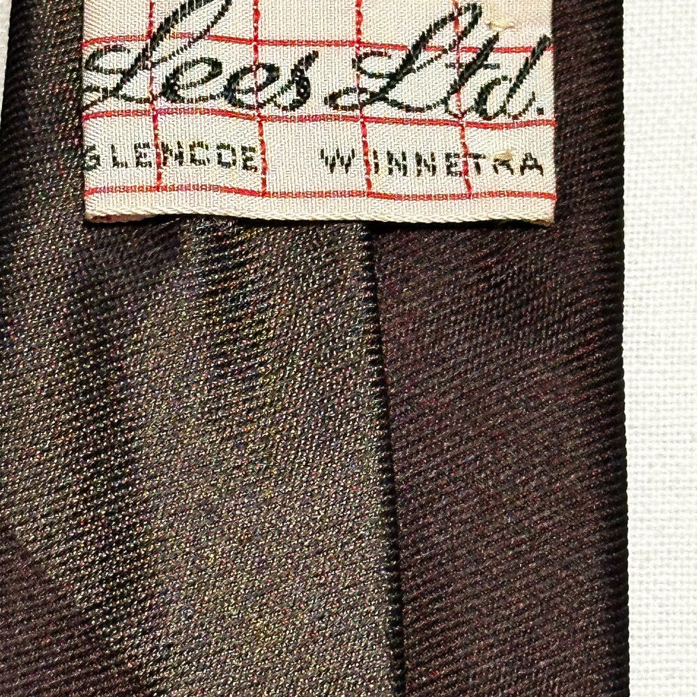 Vintage Lee's Ltd Silk Tie